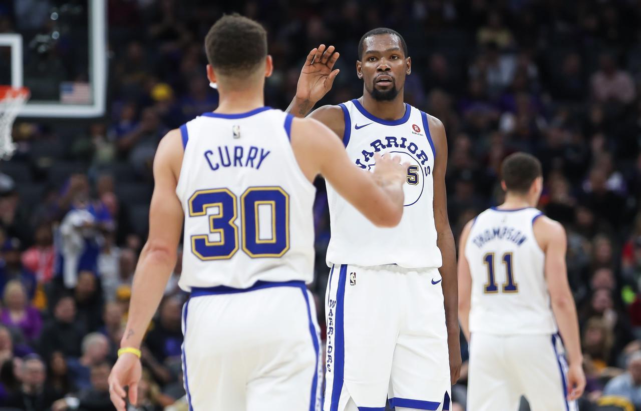 克莱谈现役前5射手:库里、杜兰特、自己、布克、东契奇